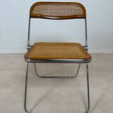 Ensemble de 5 chaises « Plia » par Giancarlo Piretti pour Castelli