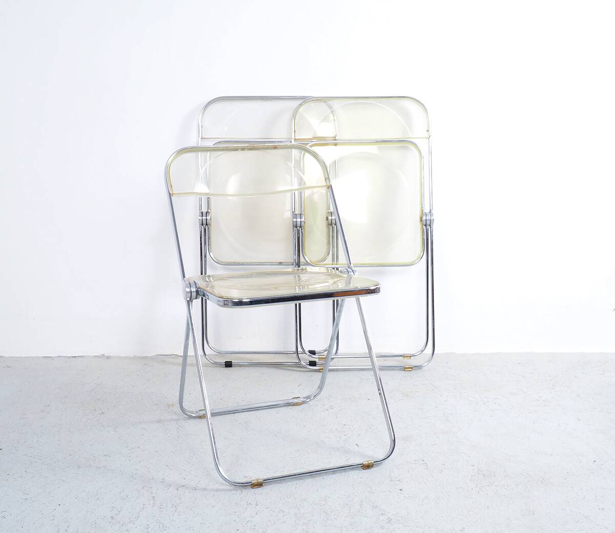 Plia Folding Chair by Giancarlo Piretti for Castelli / Anonima Castelli, 1960s