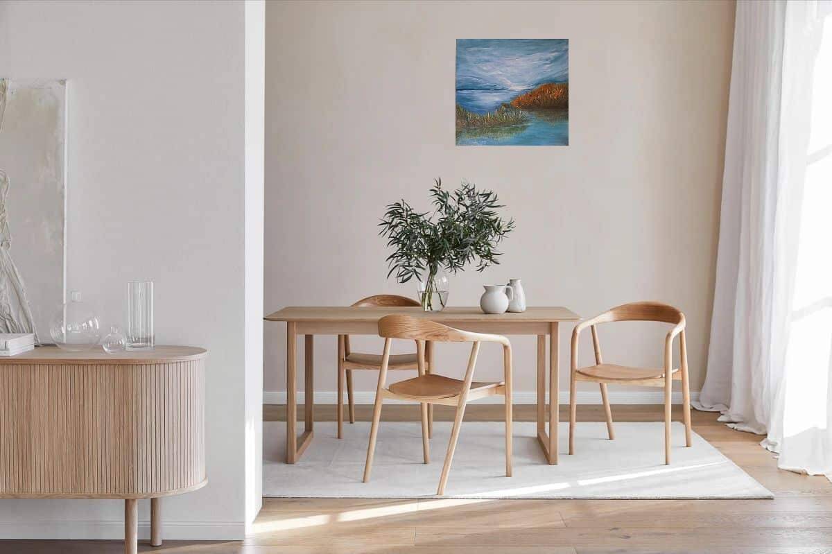 Contemporary painting, original signed and delivered with its certificate.