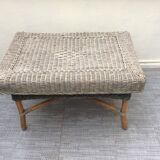 Rattan coffee table