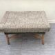 Rattan coffee table