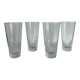 Set of 4 glasses with orangeade H: 12,5cm
