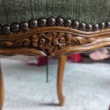 Louis XV armchairs and footstools
