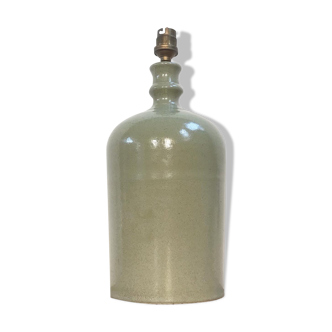 Vintage stoneware lamp foot