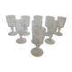 Suite of 11 nineteenth wine glasses