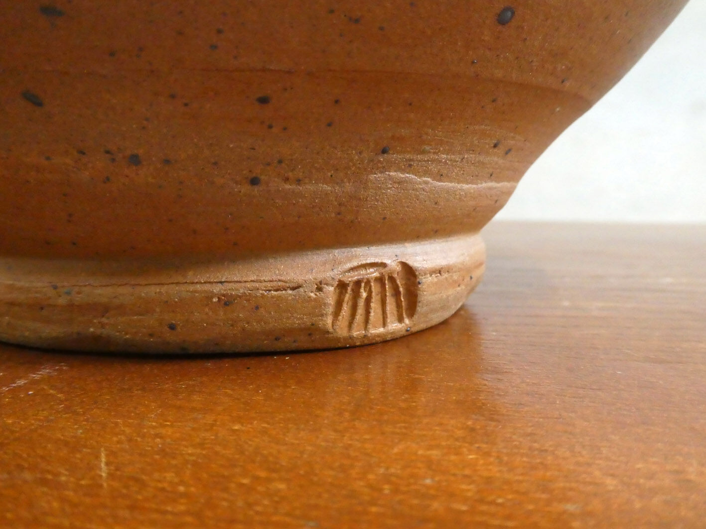 large vase of Pierre Digan partially enamelled