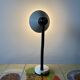 Vintage white and black metal desk lamp