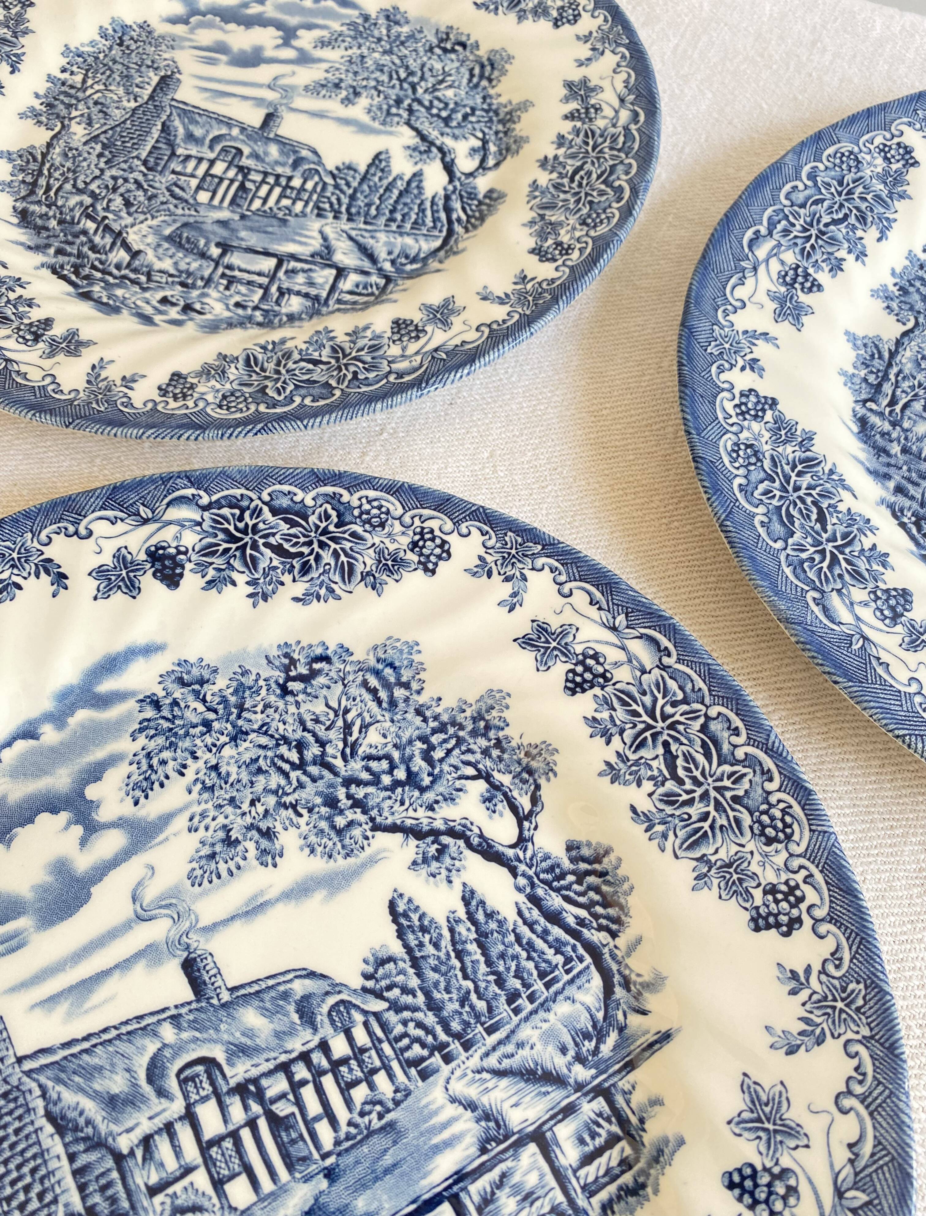 Assiettes Anglaises campagne