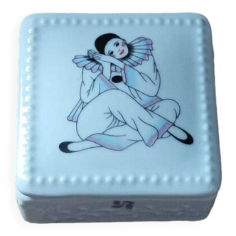 Pierrot porcelain jewelry box dpmc 0923217