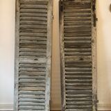 Pair of high louvers