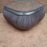 Velvet and mirror coffee table