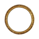 Round frame nineteenth century gilded stucco wood diameter 51 cm foliage 42.8 cm SB