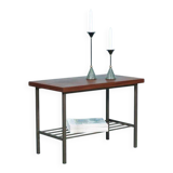 Vintage teak side table for TV/audio, 1960s in teak.