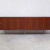 Large Zebrano sideboard by Alfred Hendrickx for Belform, 1960s