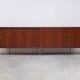 Enfilade Zebrano par Alfred Hendrickx pour Belform, années 1960