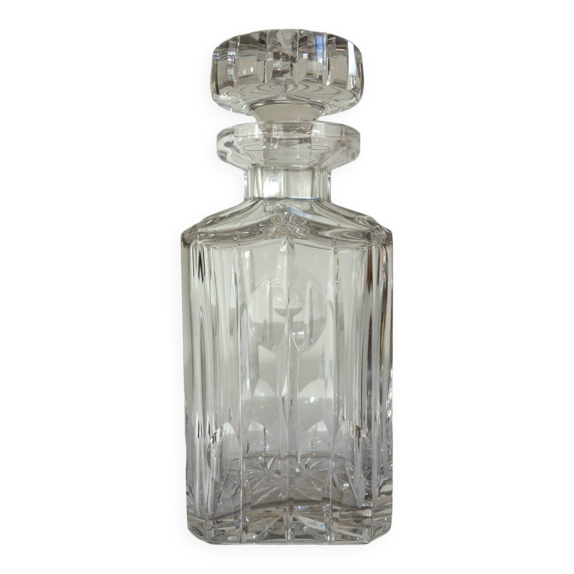 crystal whiskey decanter, Germany, 1970s