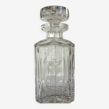 crystal whiskey decanter, Germany, 1970s