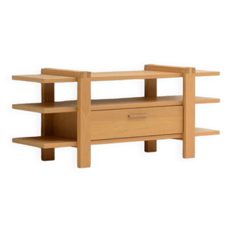 Belgium oak shelving / tv unit