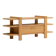 Belgium oak shelving / tv unit