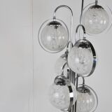 Vintage murano glass floor lamp, 1970s