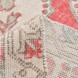 4x7 anatolian handmade vintage rug 215x138cm