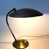 1950s color saucer lamp