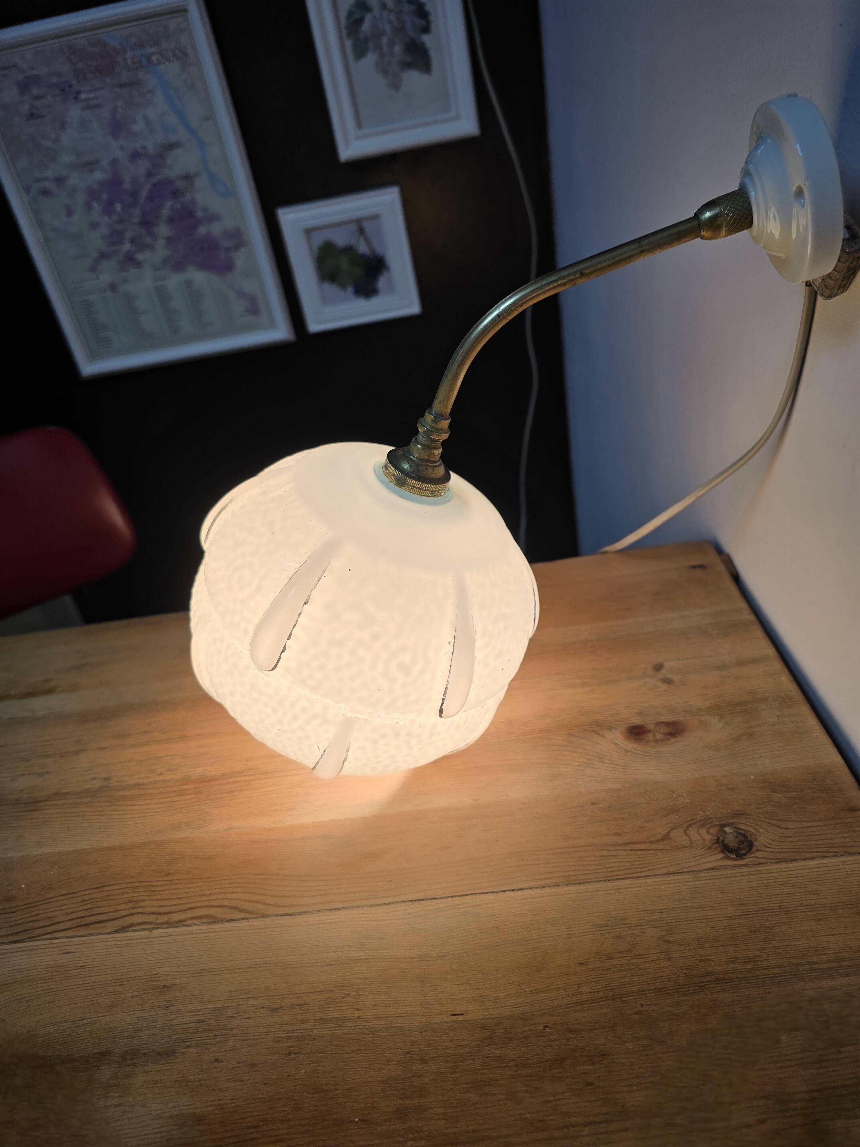 Revisited vintage wall light from the 1930s - 40s.