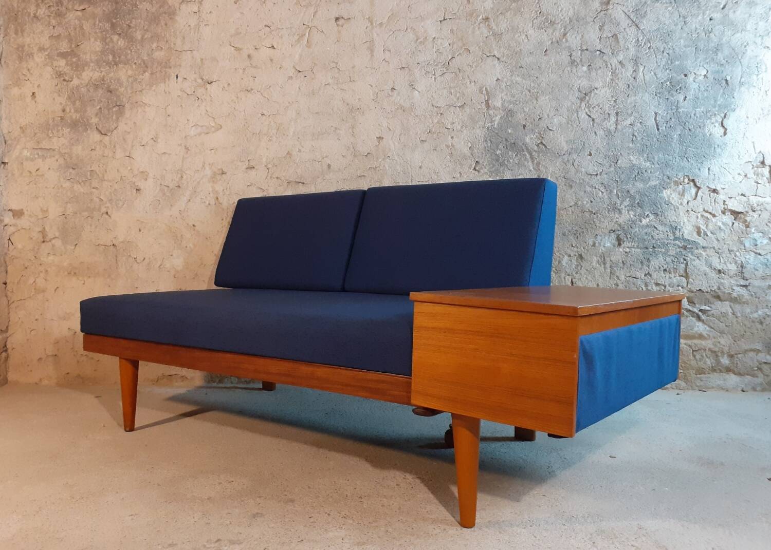 Svanette daybed sofa by Ingmar Relling, Vintage Scandinavian 1960s