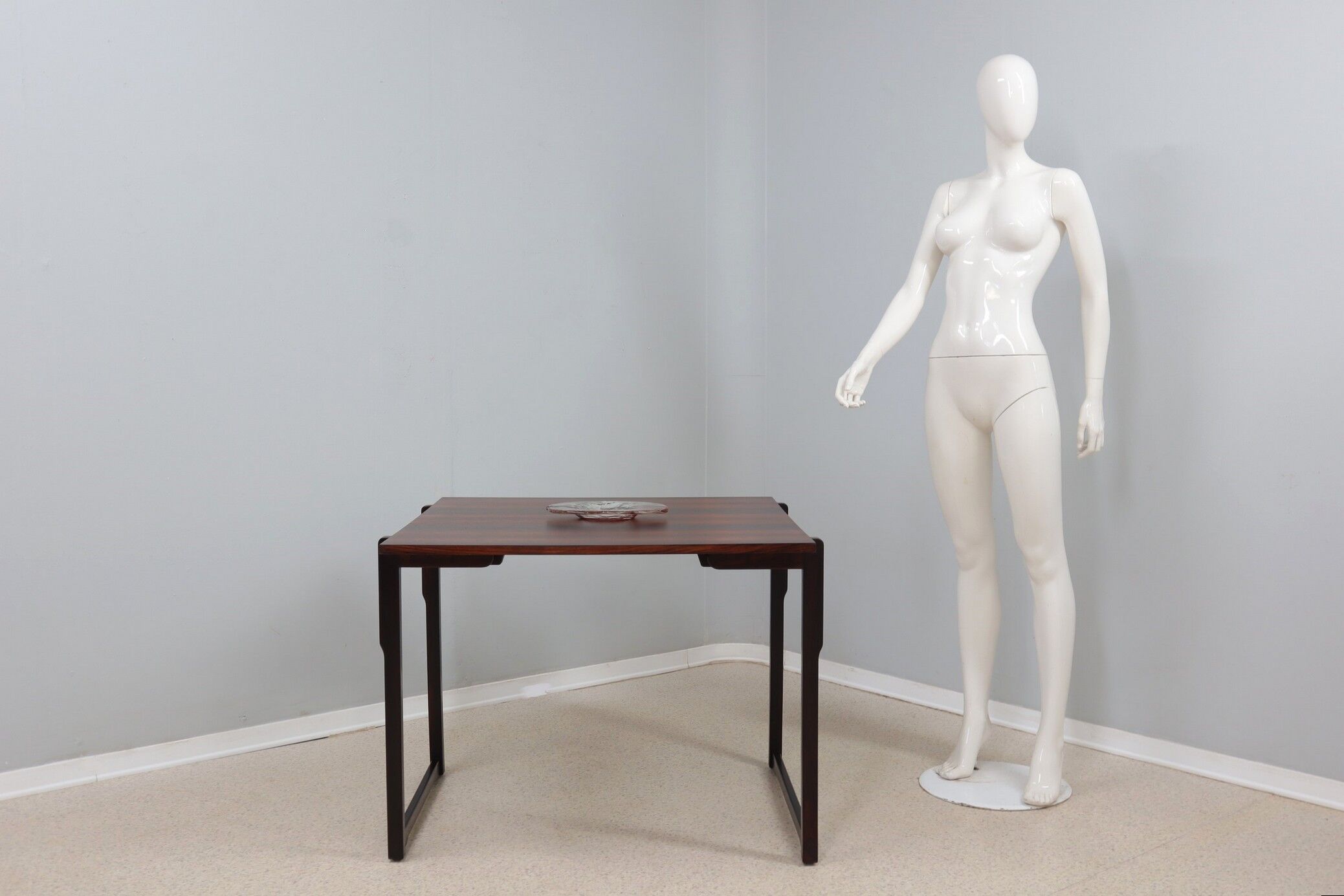 Mid century folding coffee / dining table BERNINI 1950s