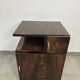 Art Deco metal bedside table
