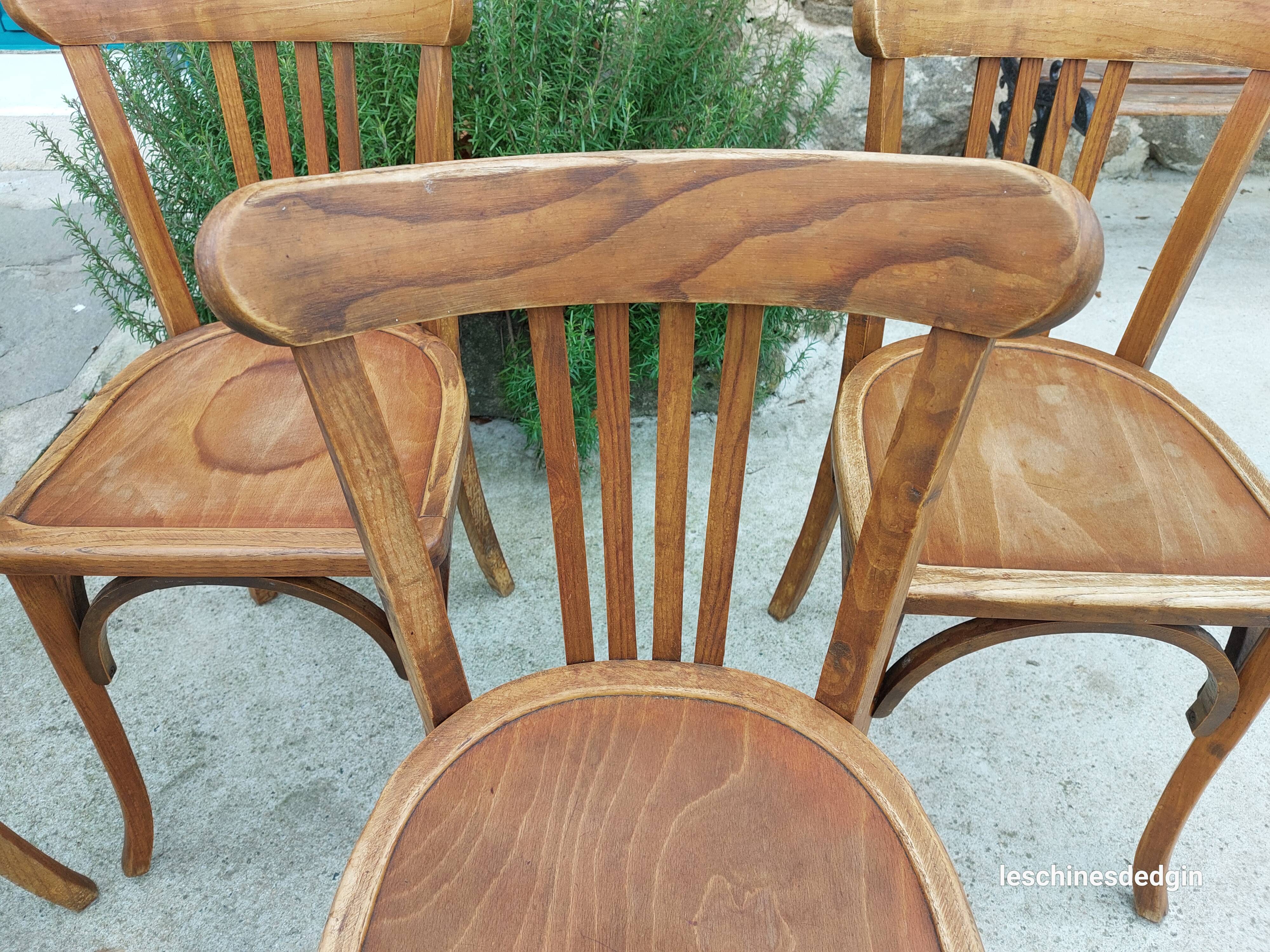 6 Luterma bistro chairs