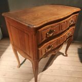 Louis XV style solid oak chest of drawers