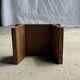 Small stool, auxiliary teak stool, Indonesian footrest H15