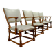 Set of 4 Dutch Design Oakwood Arm Chairs by Theo Ruth for Artifort, 1950s