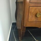 Vintage display cabinet in rosewood veneer 1950/1960