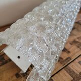 Bubble molded glass wall lamp