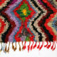 Rug in knots runner corridor Boucharouit - 90x230cm