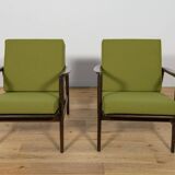 Set of Model 300-139 Armchairs from Swarzędz Furniture Factory, 1960s
