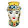Italian Ceramic Testa di Moro Decorative Vase, Sicily