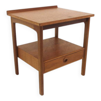 Table de chevet en teck &quot;Frisco&quot;, Folke Ohlson, Suède, 1960