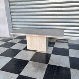 Table basse en travertin