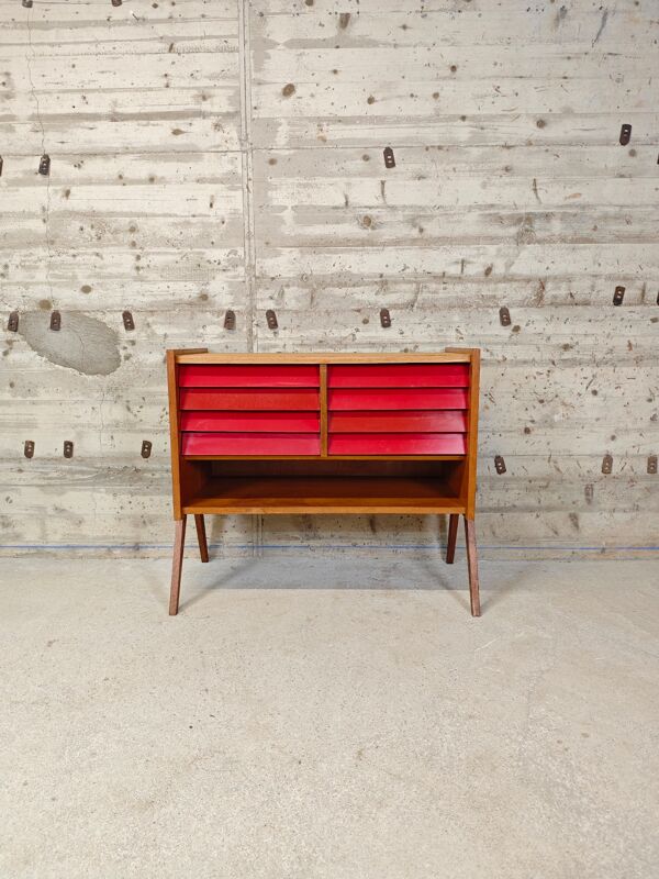 Buffet range vinyle vintage