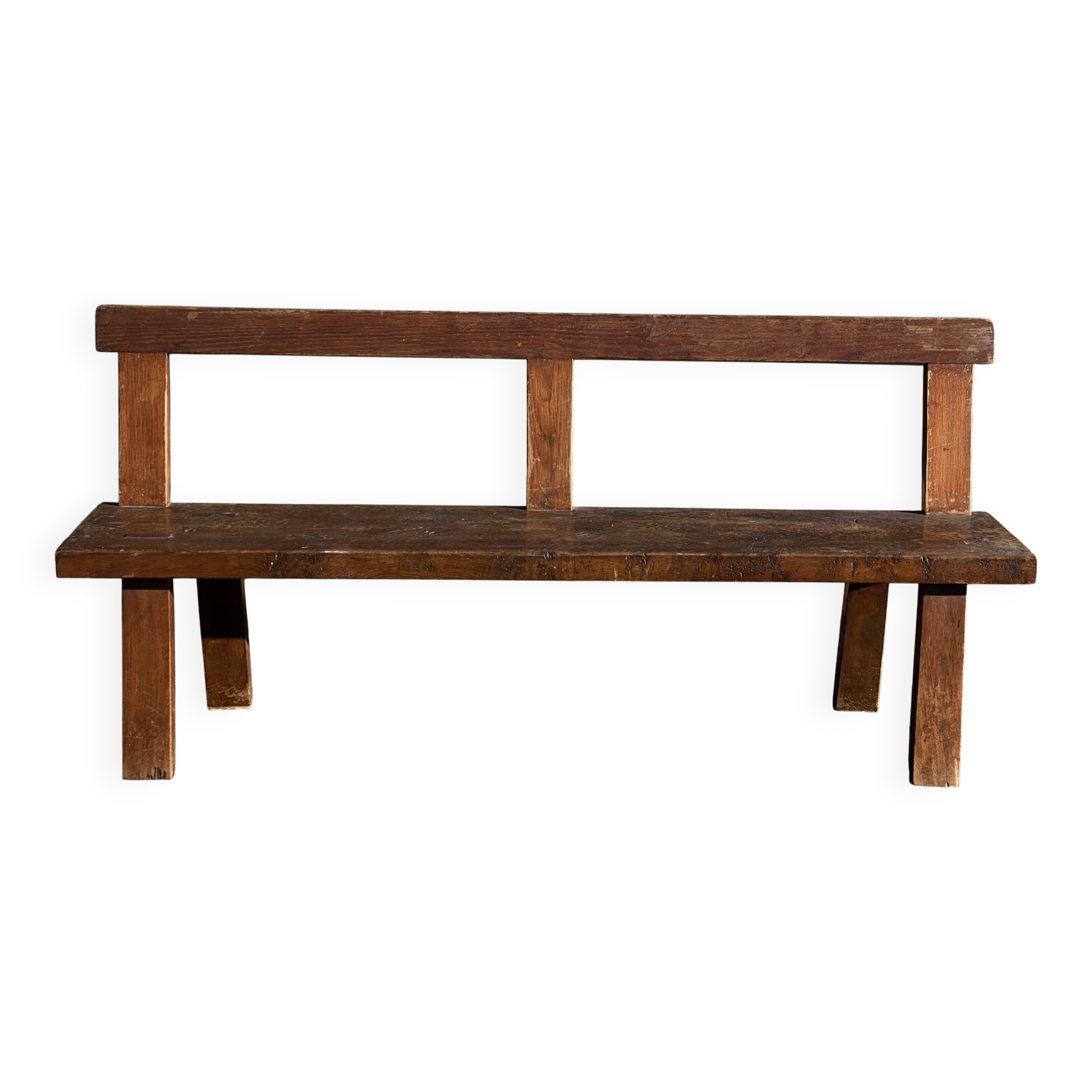 Old wooden bench