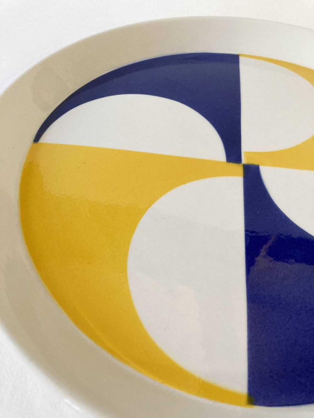 Gio Ponti plate for Franco Pozzi, 1967