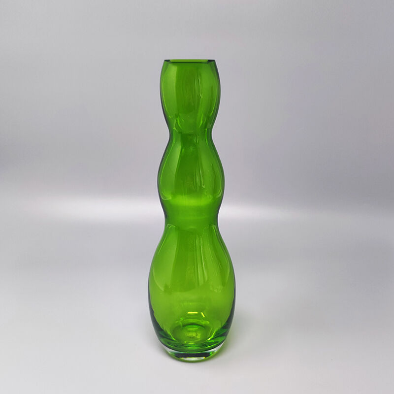 Set of 3 vases in Murano Glass by Nason, Made in Italy 1970