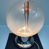 Italian table lamp in the style of vintage carlo nasson or toni zucchier