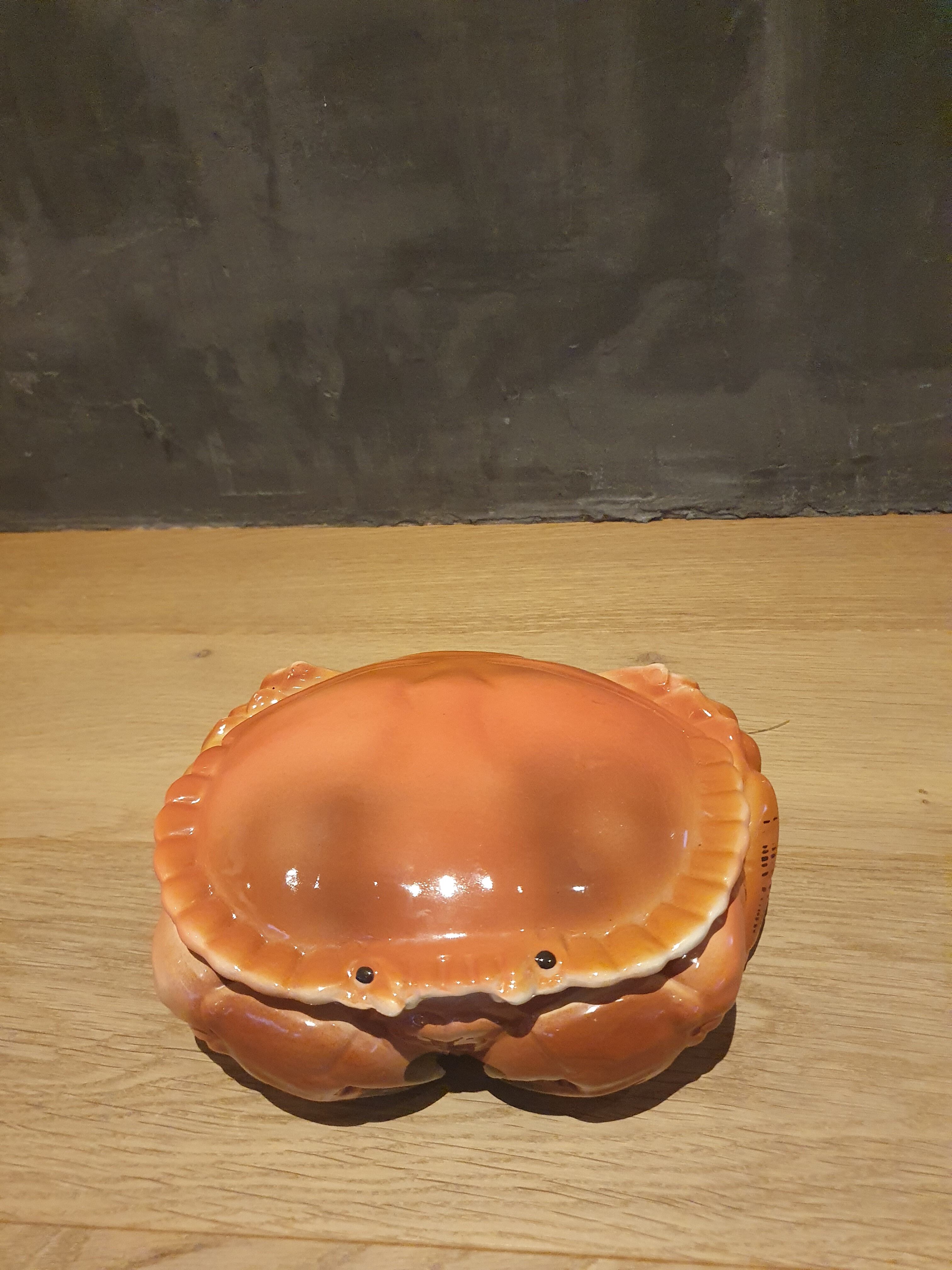 Earthenware crab terrine