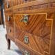 Transitional Louis XV / Louis XVI style chest of drawers