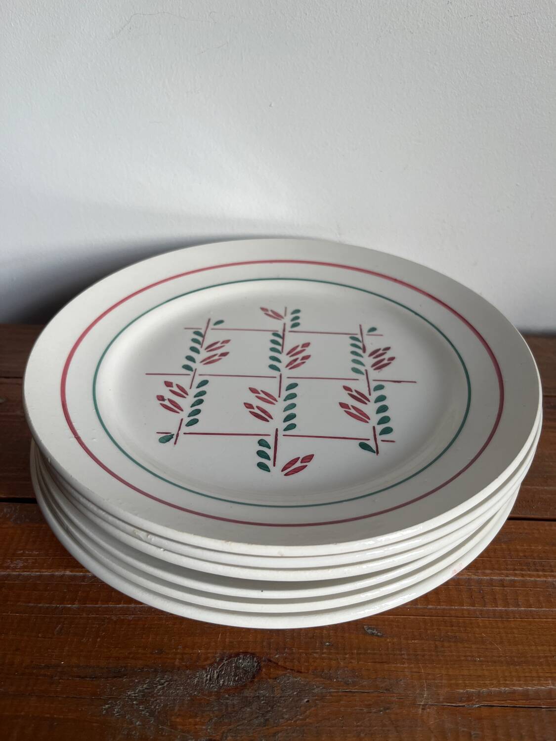 6 dinner plates