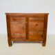 Old inlaid chest of drawers Louis XVI 3 drawers 19th